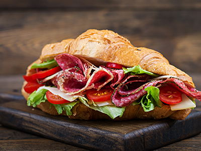 Croissant sabor a italia